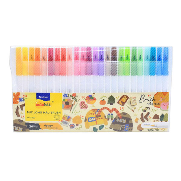 Маркер Четка Colokit FP-C020 24 цвята