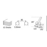 Перфоратор Kangaro DP800 63л черен - Image 2