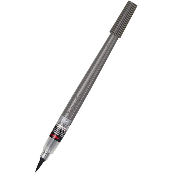 Маркер четка Pentel Colour Brush pgm сив