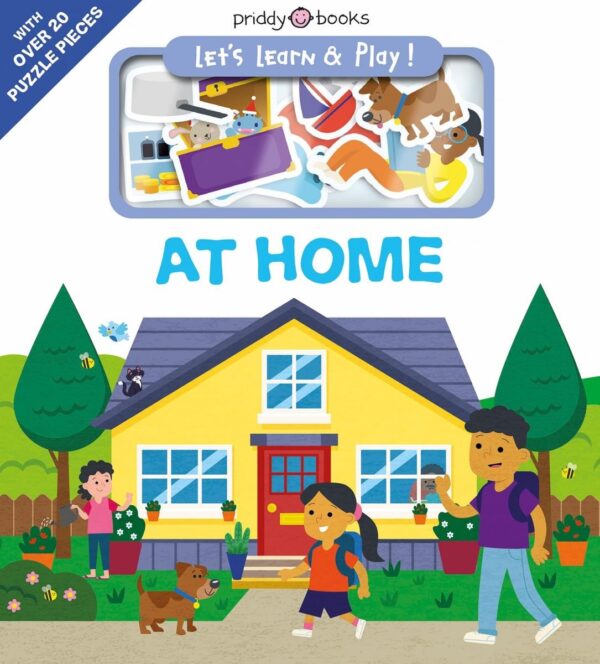 At Home (Board book with over 20 puzzle pieces)