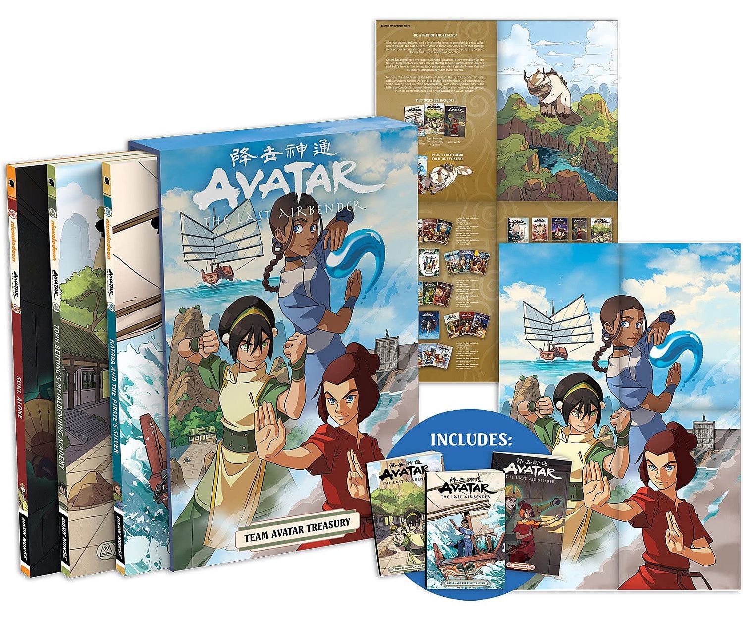 avatar-the-last-airbender-team-avatar-treasury-boxed-set-graphic-novels-30.jpg Avatar: The Last Airbender - Team Avatar Treasury Boxed Set (Graphic Novels) - Image 1