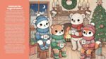Cozycore Christmas Colouring Book - Image 2