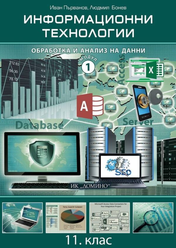 Информационни технологии за 11. клас - Модул 1: Обработка и анализ на данни. Учебна програма 2026/2027 (Домино)