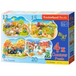 Пъзел 4Х ел. Castorland Четирите сезона 043019 - Image 2